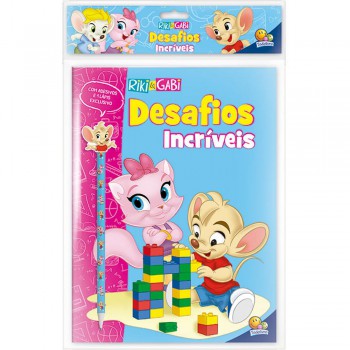 Desafios Incríveis (kit Livro+lápisborracha) (riki & Gabi)