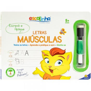 Escolinha Escreva E Apague Ii: Letras Maiúsculas