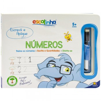 Escolinha Escreva E Apague Ii: Números