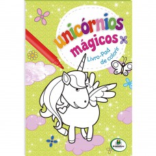 Unic-rnios Mágicos - Livro-pad De Colorir (verde)