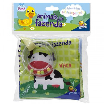 Palavrinhas Aconchegantes - Um Livro De Pano! Animais Da Azenda