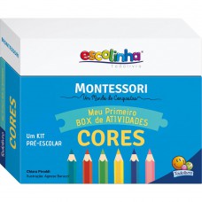 Escolinha Montessori Meu P Box De Atividades: Cores (escolinha)