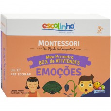 Escolinha Montessori Meu P Box De Atividades: Emoções (escolinha)