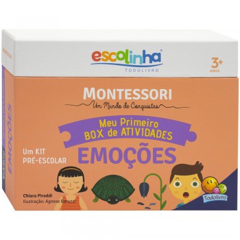 Escolinha Montessori Meu P Box De Atividades: Emoções (escolinha)