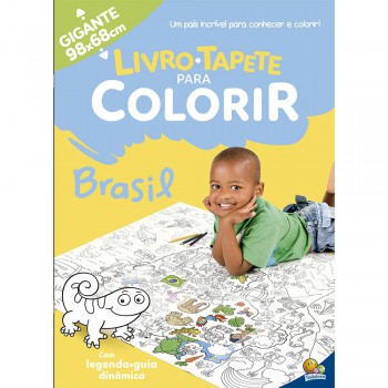 Livro-tapete Para Colorir: Brasil