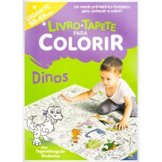 Livro-tapete Para Colorir: Dinos