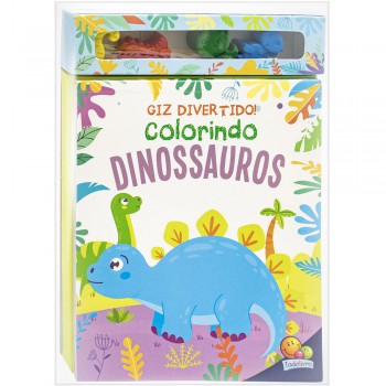 Giz Divertido! Colorindo Dinossauros Giz Divertido! Colorindo Dinossauros