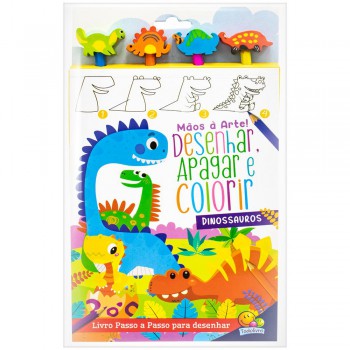 Mãos à Arte! Desenhar, Apagar E Colorir: Dinossauros Mãos à Arte! Desenhar, Apagar E Colorir: Dinossauros