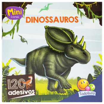 Meu Livrinho De Adesivos/b: Dinossauros