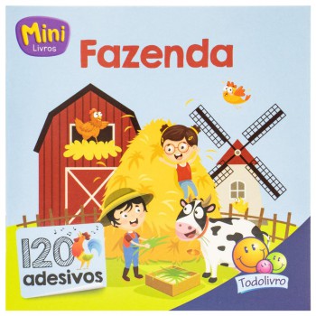 Meu Livrinho De Adesivos/b: Fazenda