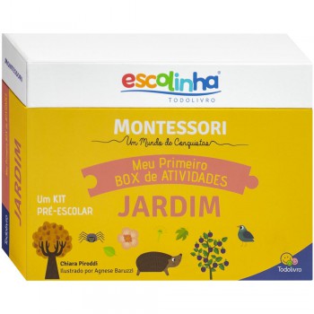 Escolinha Montessori Meu P Box De Atividades: Jardim