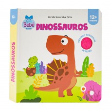 Livrinho Sensorial De Eltro: Dinossauros