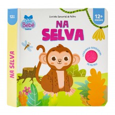 Livrinho Sensorial De Eltro: Na Selva