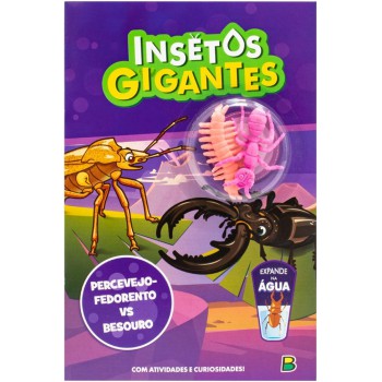 Insetos Gigantes - Livro De Atividades: Percevejo-fedorento Vs Besouro