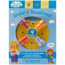 Livro De Incentivo C/ Carimbos: Educar é Transformar