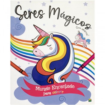 Mundo Encantado Para Colorir: Seres Mágicos