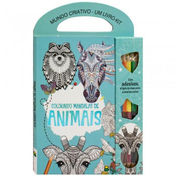 Mundo Criativo: Colorindo Mandalas De Animais