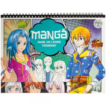 Mangá - Imagine E Crie: Azul