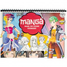 Mangá - Imagine E Crie: Rosa