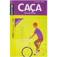 Scottini Caça-palavras (32p) N.2009 (difícil)