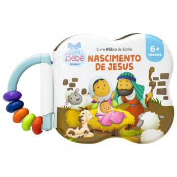 Livro Bíblico De Banho: Nascimento De Jesus