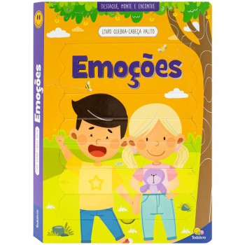 Livro Quebra-cabeca Palito: Emoções