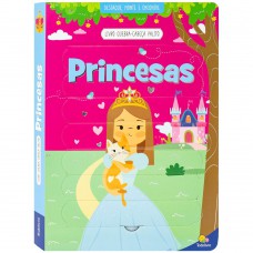 Livro Quebra-cabeca Palito: Princesas