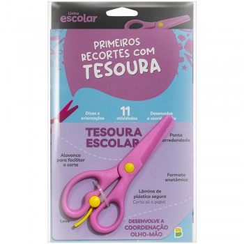 Linha Escolar Primeiros Recortes (m/rosa)