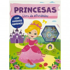 Adesivos Animados - Livro De Atividades: Princesas