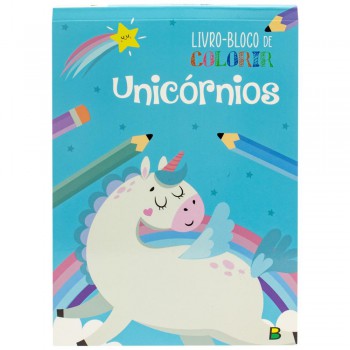 Livro-bloco De Colorir: Unic-rnios