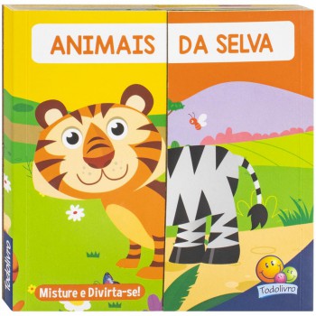 Misture E Divirta-se! Animais Da Selva