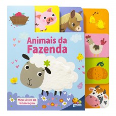 Meu Livro De Nomeação - Abas E Texturas: Animais Da Azenda