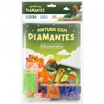 Pintura Com Diamantes: Dinossauros