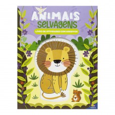 Diversão & Adesivos: Animais Selvagens