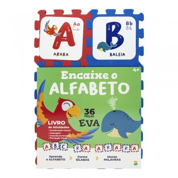 Encaixe E Aprenda Alfabeto