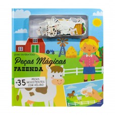 Peças Mágicas - Um Livro Com Velcro: Azenda