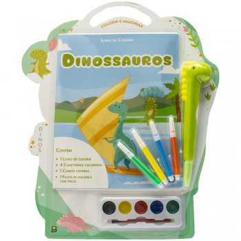 Colorir E Imaginar: Dinossauros
