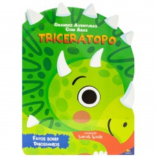 Grandes Aventuras - Com Abas: Tricerátopo