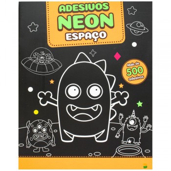Meus 500 Adesivos Neon: Espaço