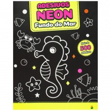 Meus 500 Adesivos Neon: Fundo Do Mar