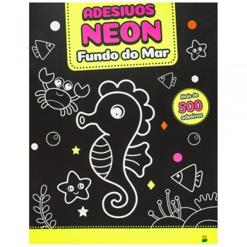 Meus 500 Adesivos Neon: Fundo Do Mar