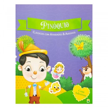 Clássicos Com Atividades & Adesivos: Pin-quio