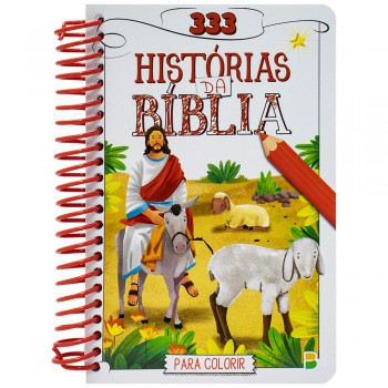 333 Hist-rias Da Bíblia Para Colorir (esp)