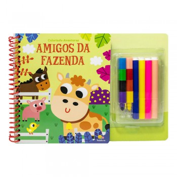 Colorindo Aventuras: Amigos Da Azenda