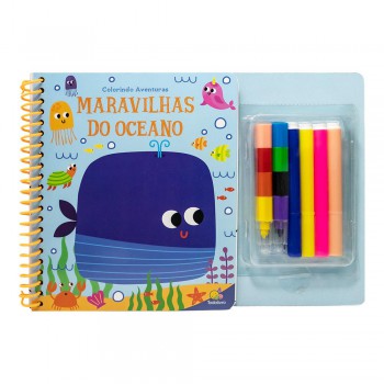 Colorindo Aventuras: Maravilhas Do Oceano
