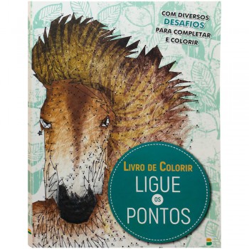 Livro De Colorir - O Desafio: Pinte Por Pontos