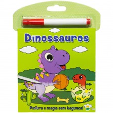 Leia & Dê Cor Com Mágica: Dinossauros