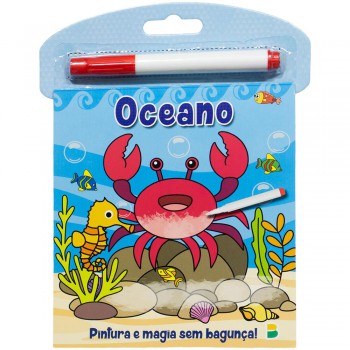 Leia & Dê Cor Com Mágica: Oceano