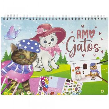 Meu Livro Alegre: Amo Gatos