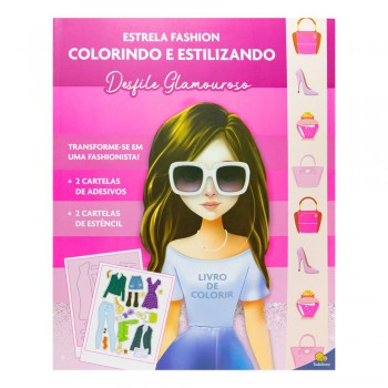 Estrela Ashion - Colorindo E Estilizando: Desfile Glamouroso